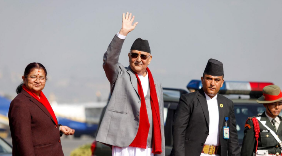 Nepal PM Begins Landmark Visit to China, Prioritizing Beijing Over New Delhi